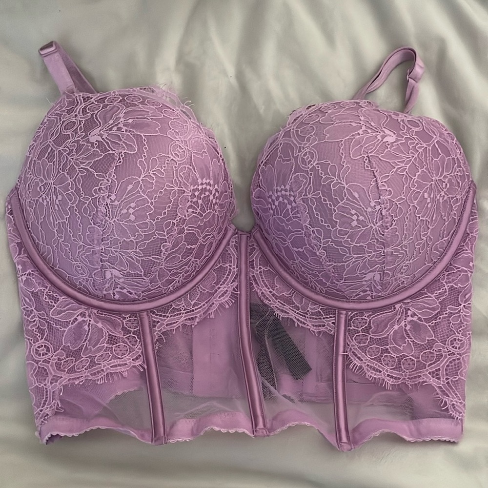 lavender Victoria Secret corset